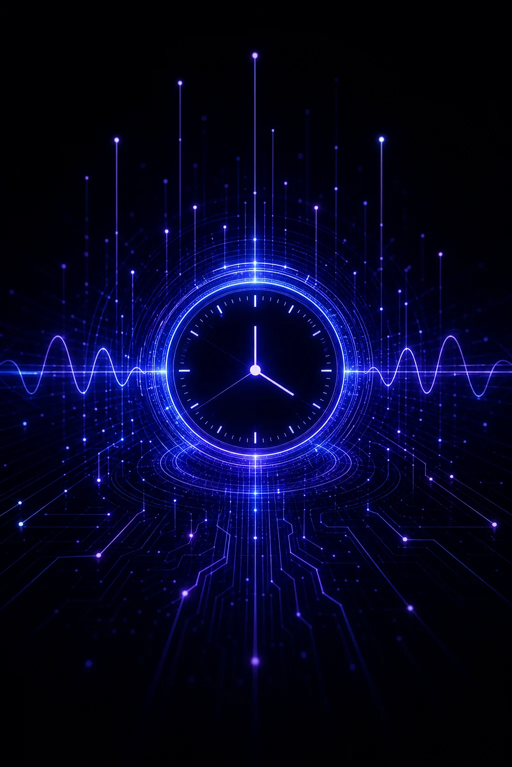 Time infrastructure layer visualization
